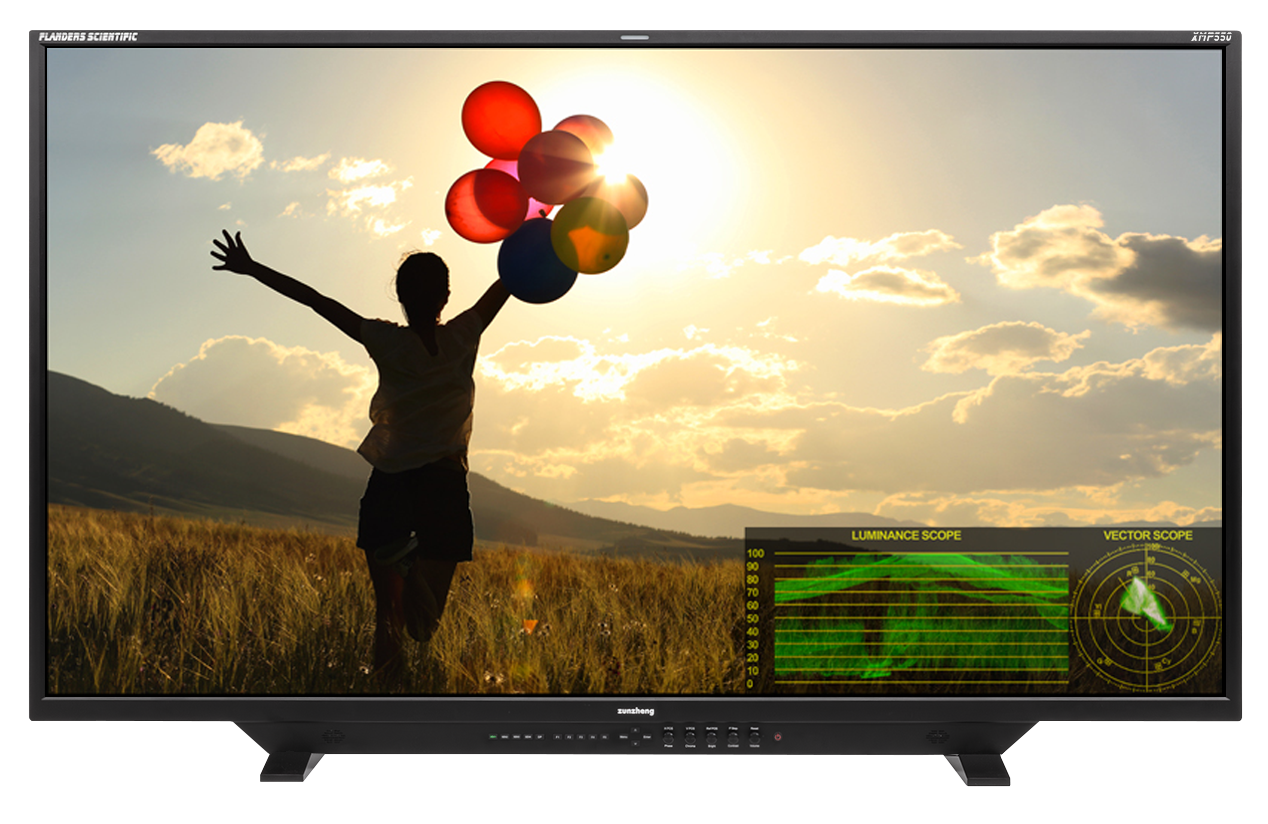 XMP550 scopes display