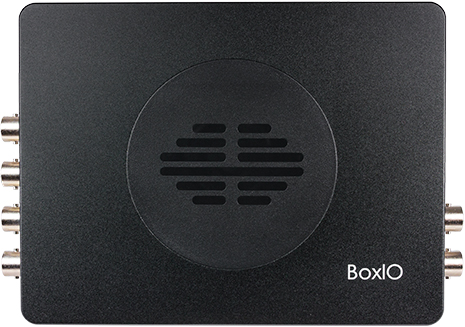 BoxIO front view