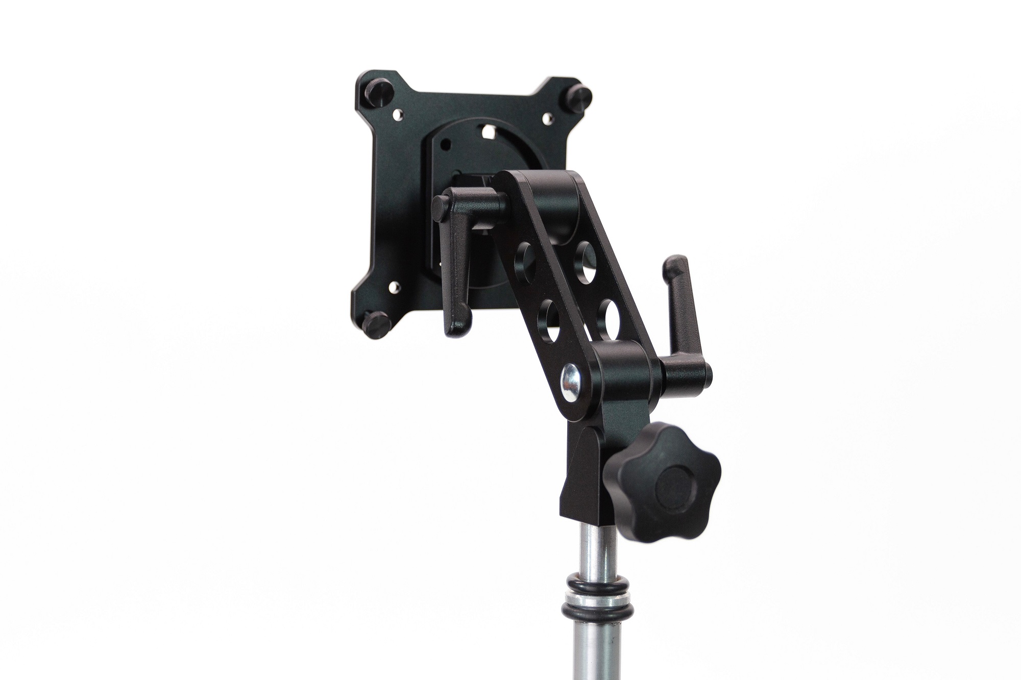 VESA to Light/C-Stand Adapter with Landscape/Portrait Swing