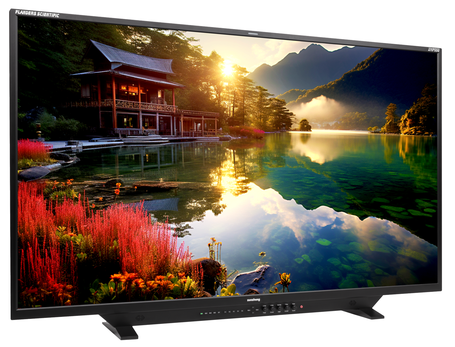 Flanders Scientific XMP550 55-inch QD-OLED reference mastering monitor